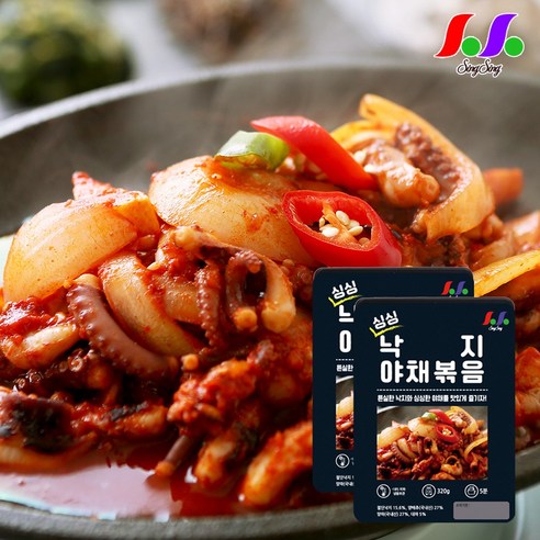 싱싱 낙지 야채볶음 320g x 2팩 (덮밥용), 2개