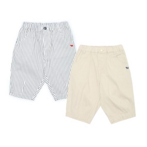 블루독베이비 리조트STRIPE+BASIC7부팬츠 택1