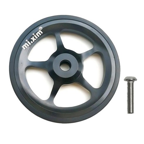 접이식 자전거 쉬운 휠 수정 주차 수송 Easywheel Refit 부품 부품 장착 볼트, 블랙, 6cm, 알루미늄 합금