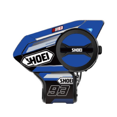 11,640원의 행복! 쇼에이 헬멧을 위한 세나 50S 하만카돈 블루 데칼