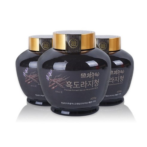 가정의 건강을 지키는 대용량 관주원 흑도라지청