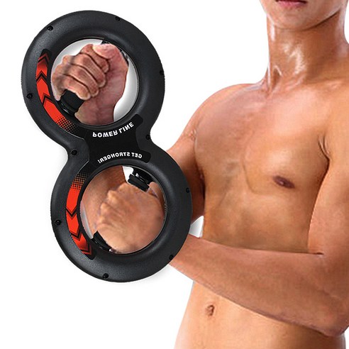 키넬스포츠 8자 전완근 홈트레이닝 단련기구, 10kg, 1개