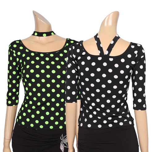 춤의 아름다움을 돋보이게 하는 국산 노브댄스복 땡유짜목걸이티