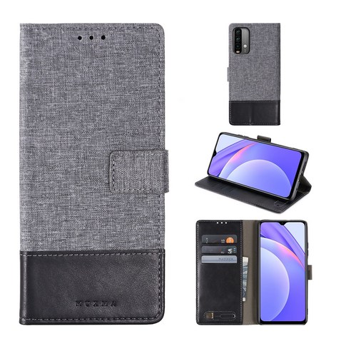 Xiaomi Redmi 노트 시리즈용 MH 카드 슬롯 지갑 가죽 케이스