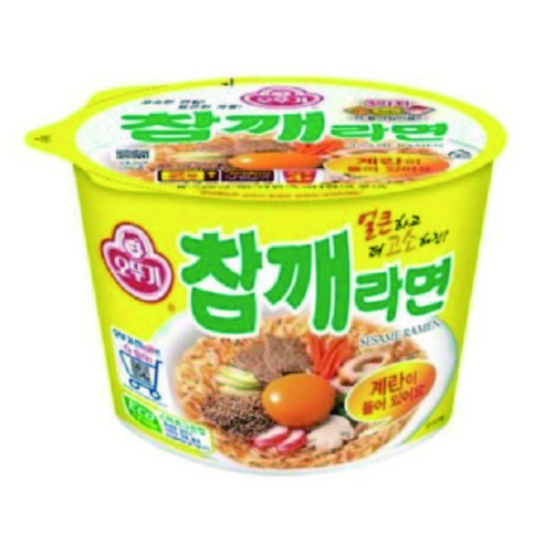 오뚜기 참깨라면 큰컵
