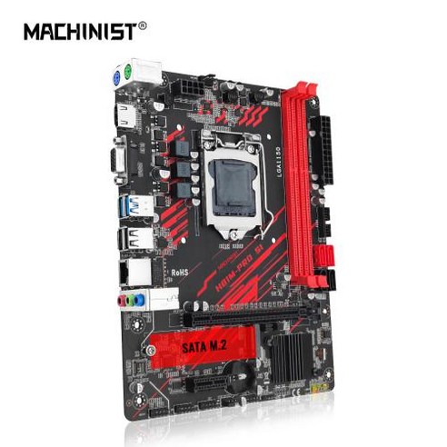 MACHINIST 마더보드 지지대 LGA 1150 인텔 코어 i3 i5 i7 CPU Xeon E3 V3 프로세서 DDR3 RAM 메모리 SSD SATA M2, 1) 마더 보드