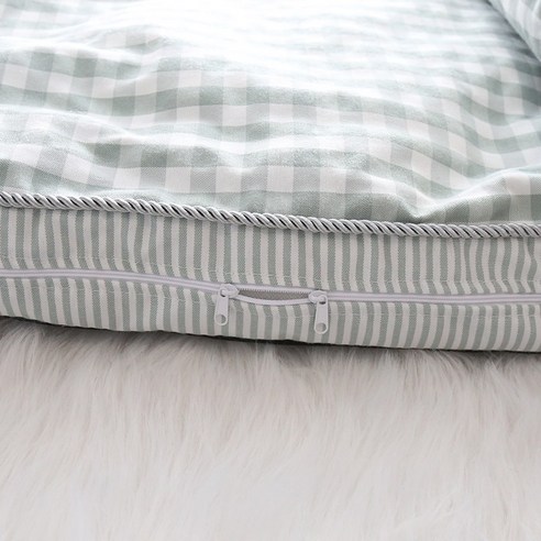 로마팸 강아지 고양이 겸용 쿠션 매트 침대