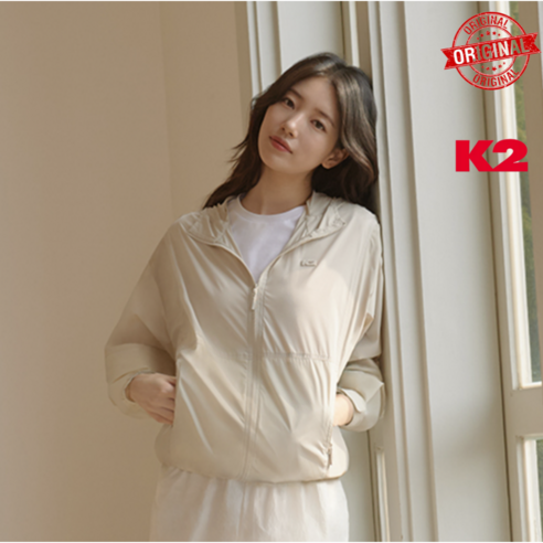 "수지 바람막이" 검색하다 들어왔다면, 잘 오셨어요! 봄/여름 스타일과 기능성, 둘 다 잡고 싶다면? k2썬자켓