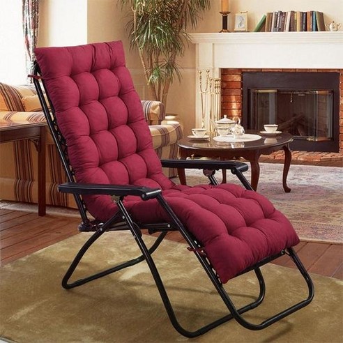 긴 안락 의자 의자 쿠션 두꺼운 좌석 쿠션 패드 접는, 02 155x48x8cm(+7400원)