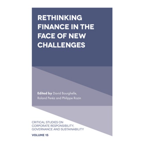(영문도서) Rethinking Finance in the Face of New Challenges Hardcover, Emerald Publishing Limited, English, 9781801177894