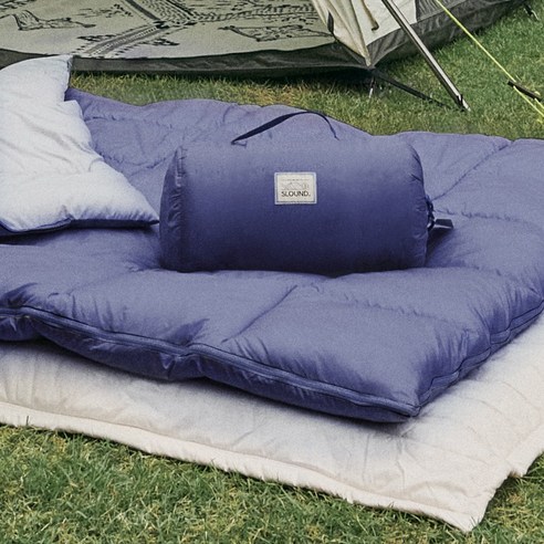 슬라운드 소프트웜 침낭 겨울 캠핑의 유용한 동반자