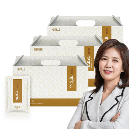 김소형 원장 생력산 맥문동 오미자 인삼 여름 건강 달임액, 4박스, 2100ml