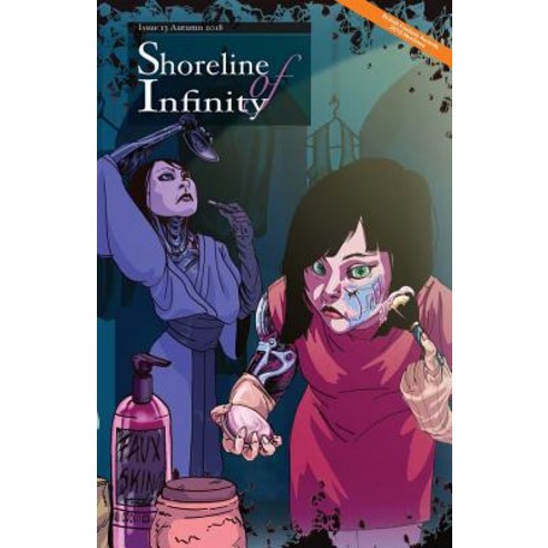 (영문도서) Shoreline of Infinity 13: Science Fiction Magazine Paperback, New Curiosity Shop, English, 9781999700287