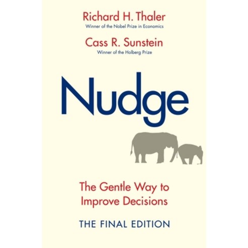 Nudge: The Gentle Way to Improve Decisions Hardcover, Yale University Press, English, 9780300262285 넛지 Best Top5