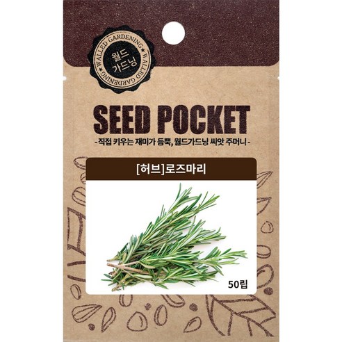 정원, 텃밭에 신선하고 향기로운 로즈마리 허브 키우기