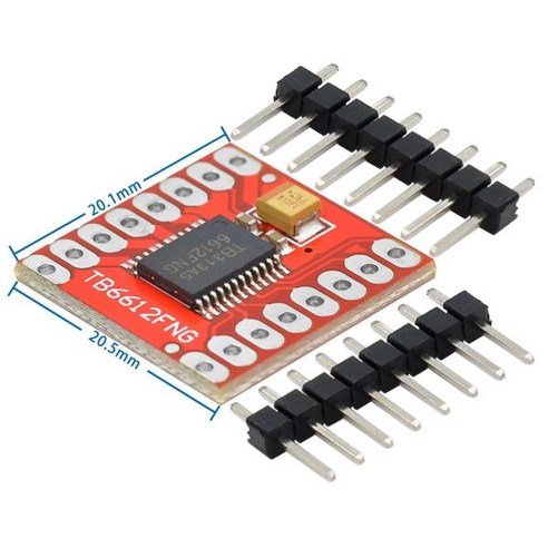 Arduino 마이크로 컨트롤러용 듀얼 모터 드라이버 TB6612 DRV8833 1A L298N 보다 우수, 1개