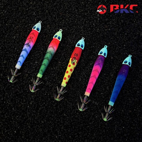 밤바다를 수놓는 은빛 유혹, 신형 UV 케이무라 한치 이카 메탈 채비