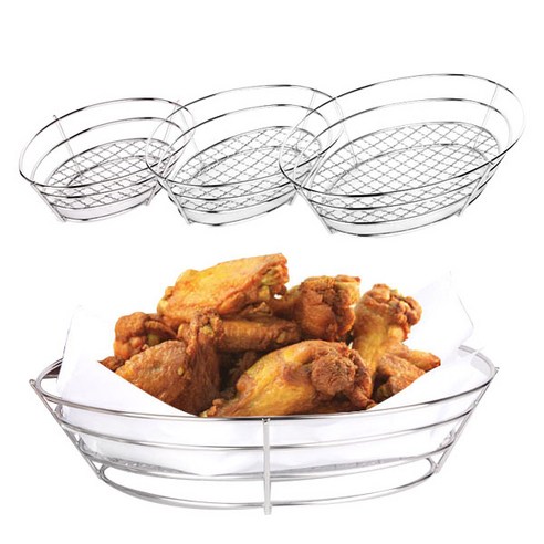 맛과 멋을 한 번에, 와이어 스텐 바스켓으로 특별한 식탁을 완성하세요!