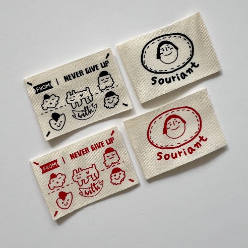 감성을 더하는 특별한 손길, 패브릭 프린트 라벨