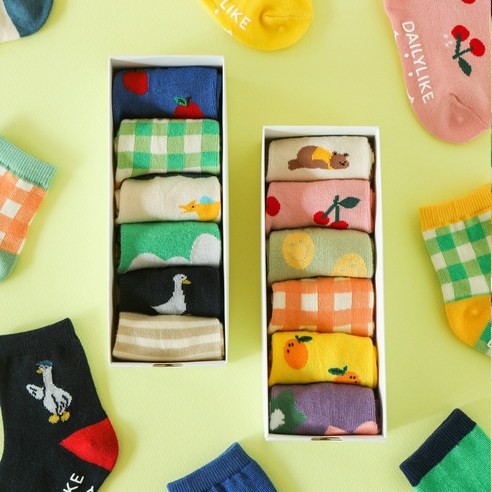 안전하고 편안한 데일리 키즈 삭스로 우리 아이 발에 행복을!