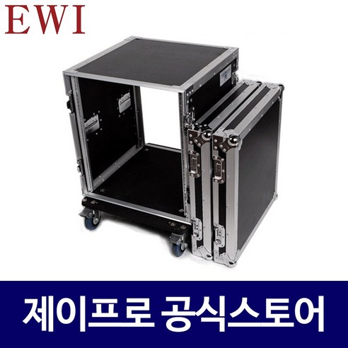 EWI 12U 이동식 바퀴형 믹서 앰프 랙캐비넷 랙케이스