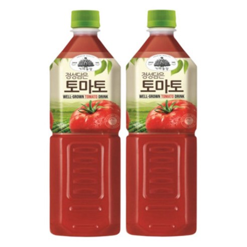 웅진 가야 토마토주스 1L x 12개 과즙음료, 상세페이지 참조