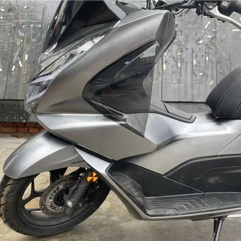 발통마켓 혼다 PCX 사이드바이저 21년이상 무릎 스크린 바람막이 튜닝 방한용품, PCX사이드바이저(스모그), 1세트 보조스크린