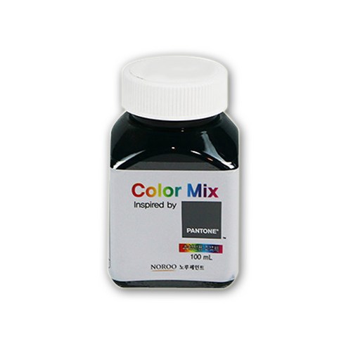 노루페인트 컬러믹스 수성 페인트 전용 조색잉크 100ml, 흑색 1개 난로페인트 노루페인트 컬러믹스 수성 페인트 전용 조색잉크 100ml, 흑색 1개 난로페인트
