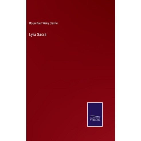 (영문도서) Lyra Sacra Hardcover, Salzwasser-Verlag, English, 9783375064952