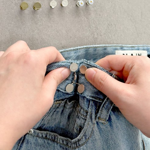 앙플러스 바지 허리조절 클립으로 숨 막히는 바지에서 해방되고, 나에게 딱 맞는 편안함을 찾으세요!