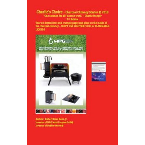 Charlie''s Choice - Charcoal Chimney Starter: "One solution fits all" doesn''t work. - Charlie Munger Paperback, Createspace Independent Pub..., English, 9781726171700