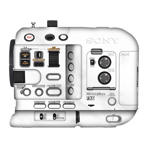 소니 FX6 Sony FX6 카메라 바디 스킨 3M 프로텍터 필름 패션 클래식 랩 스킨 데칼 커버 케이스, 옵션05