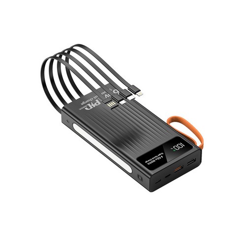 PYHO 보조배터리 급속충전 대용량 30000mAh 자체선
