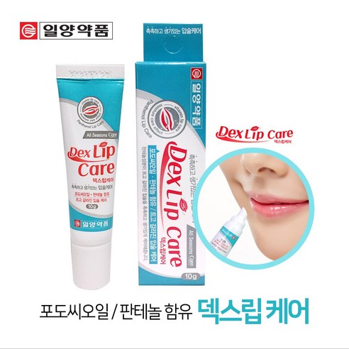 입술 건강을 위한 효과적인 일양 덱스립케어 립크림