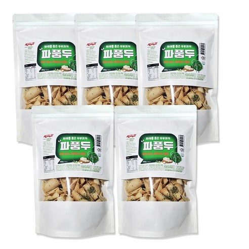 파래를 품은 두부과자 두부전병 파래전병, 5개, 150g