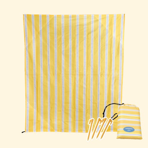 편안하고 편리한 야외 모험 필수품: 솜솜라이크 여행용 경량 돗자리 피크닉매트