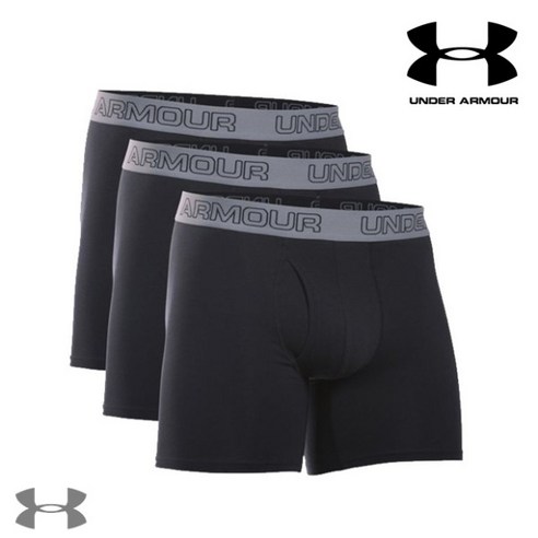 [언더아머] 반바지 VQC 1277279-001 CHARGED COTTON 6IN 3PK-