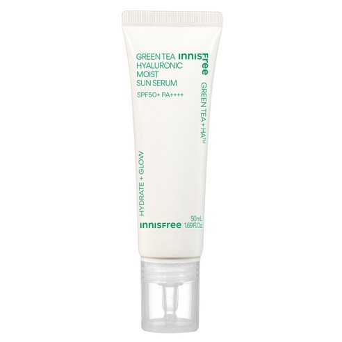 이니스프리 그린티 히알루론산 수분 선세럼 SPF50+ PA++++, 50ml, 1개