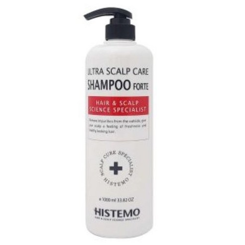 히스테모 울트라 스칼프케어 샴푸 1000ml 덱스판테놀 비듬 지성 지루성 두피 백지영 샴푸, 1개