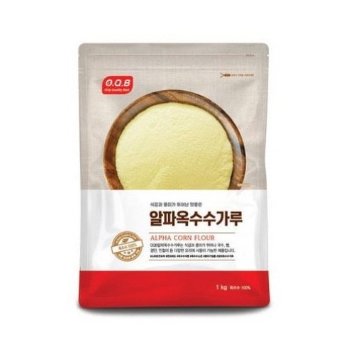 오큐비 알파옥수수 가루, 1kg, 1개