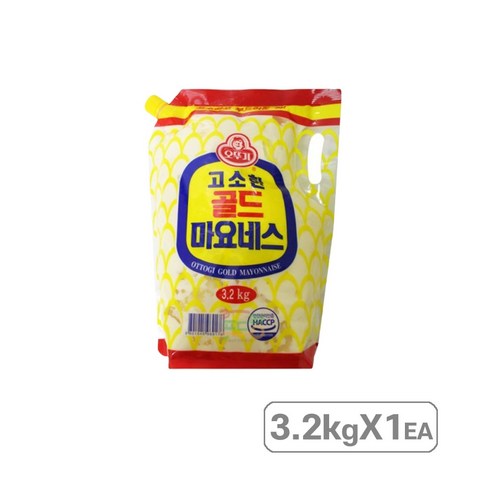 라이브잇 오뚜기 골드 마요네즈, 3.2kg, 1개