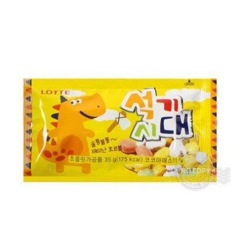 롯데제과 석기시대 초콜릿, 35g, 3개