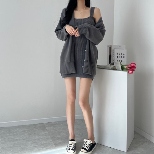 라라콩 나시 미니원피스: 봄철 매력을 더하는 우아함과 편안함의 조화