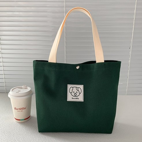 여성 토트백 데일리 숄더백 에코백 미니멀 카페룩