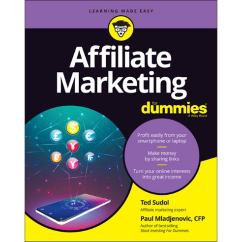 (영문도서) Affiliate Marketing for Dummies Paperback, English, 9781119628248