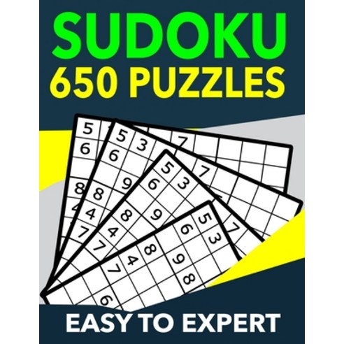 Sudoku Puzzle Books For Adults Easy to Expert: Sudoku Book Puzzles Expert Level & Games for Adults Paperback, Independently Published