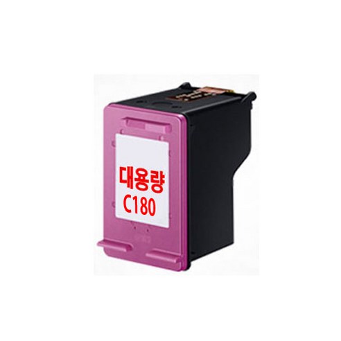 모두다이소 삼성 대용량 재생 호환 잉크, 모두다이소 C180XL 컬러 잉크, 1개