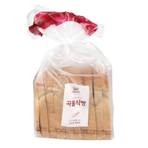 [신라명과] 곡물식빵(플러스) 400g, 5개