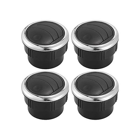 에어컨 디플렉터 캠핑카액세서리 X AUTOHAUX AUTOHOUX 4pcs 70mm 자동차 RV 버스용 에어컨 디플렉터 출구 사이드 루프 원형 에어 벤트 환기 블랙 실버톤 에어컨 디플렉터 캠핑카액세서리 X AUTOHAUX AUTOHOUX 4pcs 70mm 자동차 RV 버스용 에어컨 디플렉터 출구 사이드 루프 원형 에어 벤트 환기 블랙 실버톤