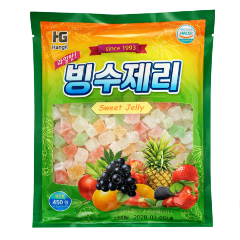 부국 빙수제리 150G x3 (팥빙수 토핑)